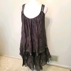 NWOT LAUNDRY BY SHELLY SEGAL CRINKLE DRESS